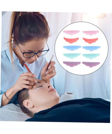 VINTORKY 10 Pairs Grafting Eyelash Spacer Under Eye Pads for Lash Lift Eyelash Grafting Pad Eyelash Curler Refills Pads Lash Extension Pads Silicone Eyelash Pads Beauty Products - Buy Online on GoSupps.com