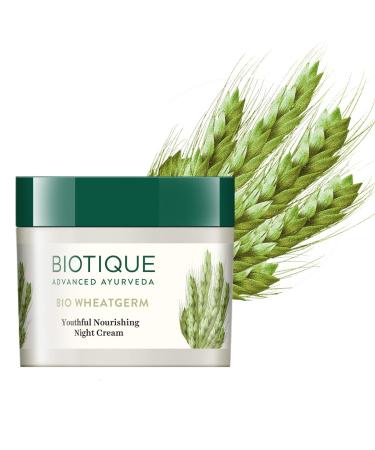 Biotique Firming Face & Body Cream - Bio Wheat Germ (55gm) | Anti-Aging Moisturizer for All Skin Types | Shop Internationally - Buy Online on GoSupps.com