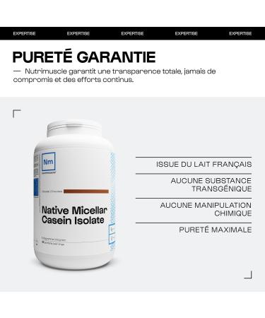 Micellar Casein Isolate 92% 1 kg Vanilla Origin France French Milk Ideal for Dry Slow Assimilation Bodybuilding - Buy Online on GoSupps.com