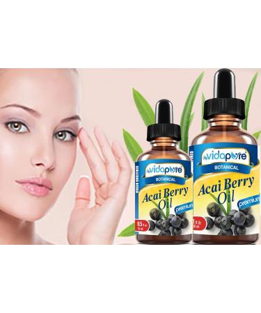 MYVIDAPURE Pure ACAI BERRY OIL Virgin Unrefined Wild Growth Raw Undiluted Brazilian for Skin, Hair, Lip and Nail Care (0.5 Fl Oz) 0.5 Fl Oz (Pack of 1) - Buy Online on GoSupps.com