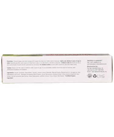 Jason Natural Products PowerSmile Toothpaste 6 oz - Pack of 3 - Buy Online on GoSupps.com