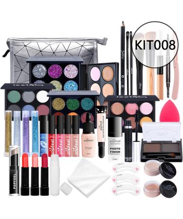 Neamou All-in-One Makeup Kit | 20/29/37pcs Beauty Makeup Kit | Includes Makeup Brush Set Eyeshadow Palette Lip Gloss Lipstick Eye Shadow Eyeliner Eyeliner Eyeliner Eyeliner Lip Gloss Lip Gloss Eyeliner ... - Buy Online on GoSupps.com
