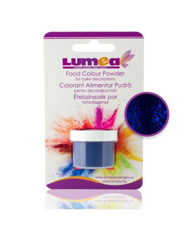 Dekozauber24 food coloring powder fat-soluble 2-4g can for fondant marzipan etc. Baking accessories cake decoration (royal blue)