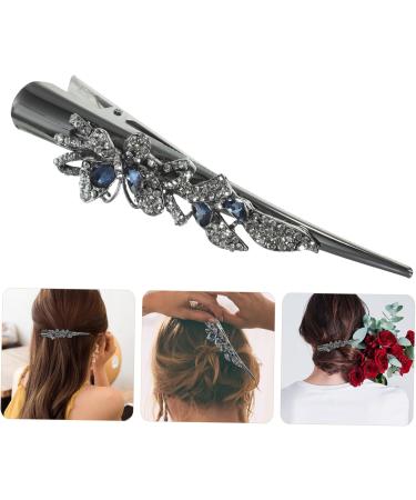 PAMINGONO Rhinestone Barrettes for Women Hair Barrettes for Women Fine Hair Rhinestone Hair Barrette Hair Clips for Styling Fancy Barrettes for Women's Hair Decorative Hair Clips Hair Bling - Buy Online on GoSupps.com