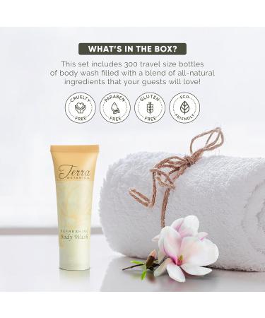 Buy Organic Honey & Aloe Vera Body Wash - 1 Oz Frosted Tube | Case of 300 | International Shipping Available - Buy Online on GoSupps.com