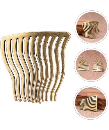 HAPINARY 1pc Hairpin Bride Hair Comb Handmade Hair Clip Wedding Headwear Wedding Hair Comb Wedding Headpiece Wedding Hair Barrette Bridal Side Combs Exquisite Hairdress Insert Comb Brass - Buy Online on GoSupps.com