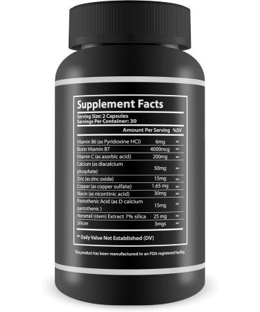 Legendary Beard Co. Beard Growth Blend | Boost Facial Hair Growth Improve Quality & Length | 30 Servings - Buy Online on GoSupps.com