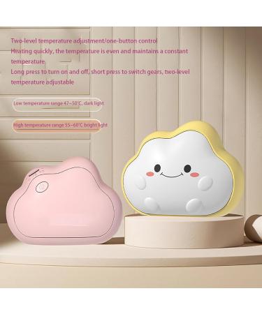 Two-in-one Hand Warmer with Ambient Light Mini Hand Warmer Explosion-Proof USB Hand Warmer for Heating Suitable for Outdoor Camping and Fishing in Winter Purple - Buy Online on GoSupps.com