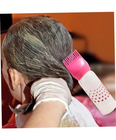 FRCOLOR 6 Pcs Hair Dry Cleaning & Coloring Toolkit - Root Comb Applicator Bottles & Teasing Comb for Precision Hair Care - Buy Online on GoSupps.com