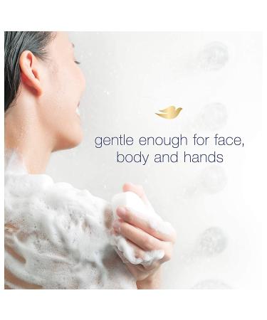 Dove Sensitive Skin Unscented Bath Bars 4oz (Pack of 6) - Gentle Cleansing, Hypoallergenic Formula - Buy Online on GoSupps.com