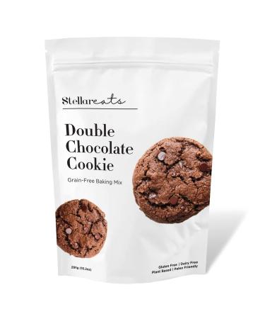 Stellar Eats Double Chocolate Cookie Baking Mix, 10.2 oz, 1 Pack - Grain Free, Gluten Free, Dairy Free, Plant Based, Paleo Friendly