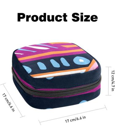 Period Bag Sanitary Napkin Storage Pouch - Festive Art Boards Color2891 - Buy Online on GoSupps.com