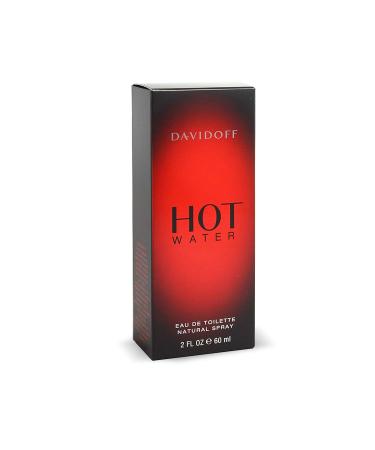 DAVIDOFF Hot Water Eau de Toilette Ambery Men's Cologne With Notes of Basil Paprika & Benzoin Luxury Perfumes for Men Long Lasting Fragrance 3.7 Fl Oz (Pack of 2) - Buy Online on GoSupps.com