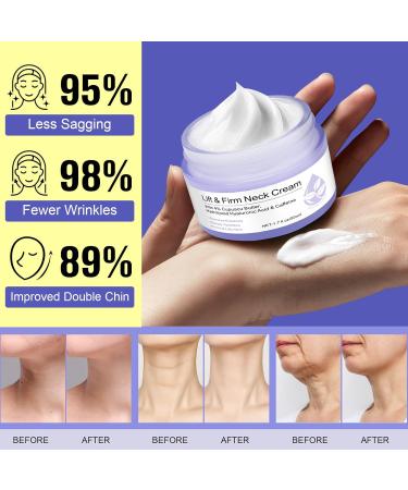 WHLH & WELL-BEING Neck Creams for Tightening and Firming Anti-Aging Tighten and Lift Neck Cream for Wrinkles Sagging Skin Neck Tightening Cream Suitable for Neck Face for Women Men - Buy Online on GoSupps.com