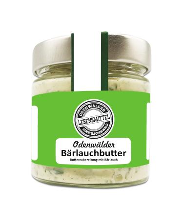 Odenw lder Lebensmittel - 150g premium wild garlic butter with real wild garlic - high-quality butter - Made in Germany