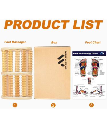 Christmas Gifts Dual Foot Massager Roller - Shiatsu Massage for Foot, Leg, Back - Relax & Relieve Pain - Perfect Gift for Men, Women, Mom, Dad, Teacher - Buy Online on GoSupps.com