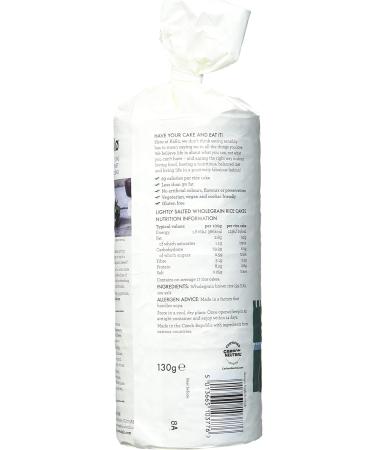 Kallo Lightly Salted Wholegrain Low Fat Rice Cakes 12 x 130g - Healthy Snack Option - Buy Online on GoSupps.com