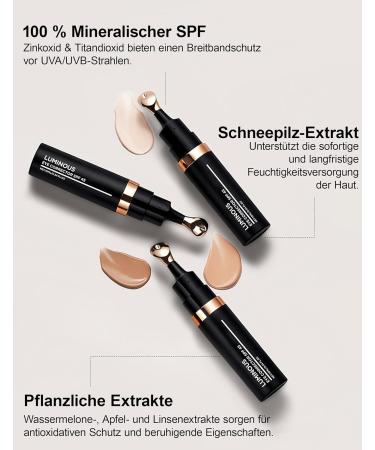  Erinde Erinde Eye Concealer brightening eye cream with anti-aging effect conceals redness dark circles and pigmentation spots high coverage tinted eye cream for skin - Buy Online on GoSupps.com