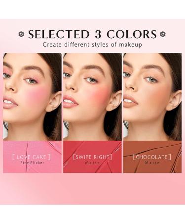 NewBang Liquid Blush Contour Makeup Stick - Lightweight Matte Shimmer for Silky Cheek Contouring - Moisturizing Natural-Looking Blusher Bronzer - Buy Online on GoSupps.com