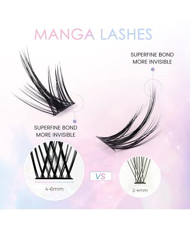LANKIZ DIY Natural Look Individual Eyelash Extensions 0.07mm 10-16mm Mix - Reusable Soft Lightweight Lash Clusters at Home - Fluffy Style02 - Buy Online on GoSupps.com