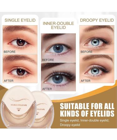 240PCS Satvee Eyelid Tapes - Waterproof Double Eyelid Tapes Generalizy Eyelid Tape Finaugurate Glue-Free Invisible Double Eyelid Sticker (M Olive Type) 1 count (Pack of 240) - Buy Online on GoSupps.com