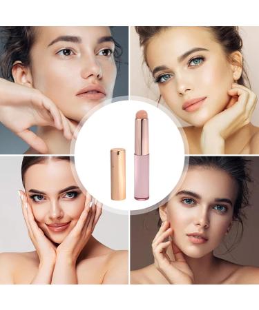 Huayeex Lip Applicator | Mini Silicone Lipstick Brush | Reusable Versatile Small Lipstick Applicator Brush with Lid for Lipstick Lip Gloss Pink - Buy Online on GoSupps.com