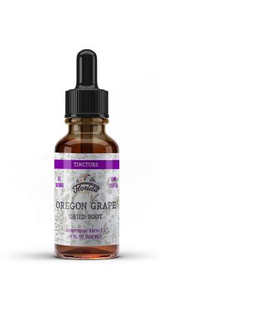Oregon Grape Tincture Organic Oregon Grape Extract (Mahonia aquifolium) Herb Health Supplement Non-GMO in Cold-Pressed Organic Vegetable Glycerin 4 oz 670 mg