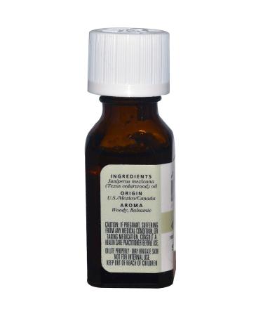 Buy Aura Cacia Cedarwood Essential Oil - Natural Aromatherapy for Calm & Relaxation | International Shipping Available - Buy Online on GoSupps.com