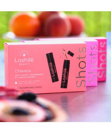 Lashil Beauty - Compl ment Alimentaire - Formule 3 en 1 - Anti-chute croissance et fortification - Shots cheveux - Cheveux de v nus roquette pr le s lenium - Made in France - Programme 14 Jours 14 unit (Lot de 1) - Buy Online on GoSupps.com