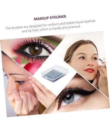 Gogogmee Eyeliner Wands 50pcs Eyeliner Brush Makeup Brush Disposable Eyeshadow Applicator Face Makeup Tools Lipstick Sequins - Buy Online on GoSupps.com