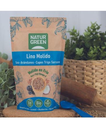 Ground Flax Nuts Ronneberries and Organic Buckwheat - Buy Online on GoSupps.com