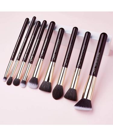 Jessup 20pcs Zinfandel T281 Makeup Brush Set - Professional Soft Natural Bristle for Foundation, Eyeshadow, Blush, and Concealer - Buy Online on GoSupps.com