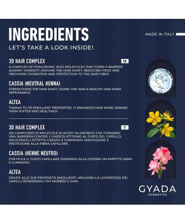  GYADA COSMETICS GYADA COSMETICS Hyalurvedic Moisturizing Conditioner for Dry and Frizzy Hair -25% Frizz +30% Shine 200 ml - Buy Online on GoSupps.com