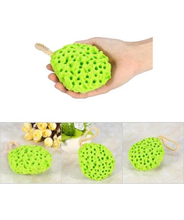 4 Colors Beauty Soft Sponge Body Shower Exfoliator - Orange Bath Scrubber for Home Spa & Cleansing - Buy Online on GoSupps.com