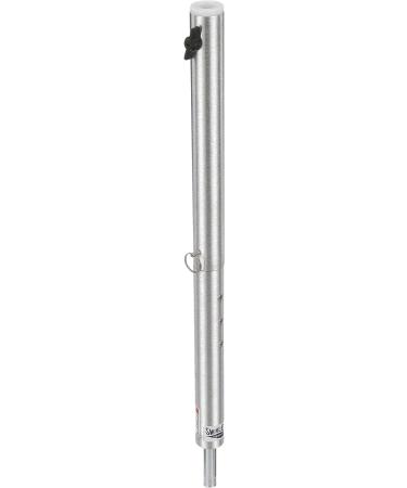 Attwood SP-2244-ADJ Lock N-Pin Adjustable Pin Post - 25-31 Inches - Steel Pin - Brushed Aluminum - Buy Online on GoSupps.com