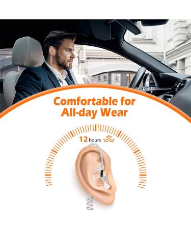 Zeadio Clear Earmould Earpiece Earbuds for Two-Way Radio - 8 Pairs - Buy Online on GoSupps.com