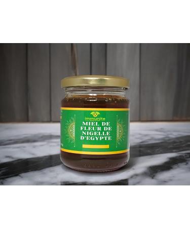Miel de fleur de Nigelle d Egypte - Poids net 250g - Pur - 100% naturel -miel rare - vertues immenses et nombreuses 100% naturel miel rare- aucun ajout de nigelle - immunite BOOSTER 250 g (Lot de 1) - Buy Online on GoSupps.com