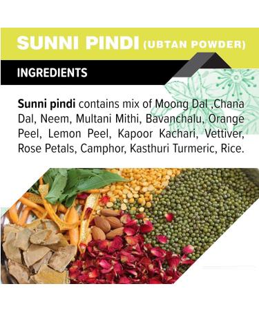 PUB Sunnipindi Herbal Bath Powder Ubtan Body Scrub Face Pack Tan Removal Ancient Ayurvedic Healing Enriched with Numerous Herbs 200Gms - Buy Online on GoSupps.com