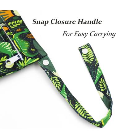 FenFang Wet Bag Cloth Nappy Bags 3 PCS - Waterproof Reusable Storage Organizer for Baby Diapers - Ideal for Daycare, Travel, Beach, Pool, Gym - Black - Buy Online on GoSupps.com