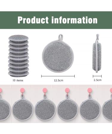 Multipurpose Wire Dishwashing Rags Non Scratch Wire Dishcloth Rag Kitchen Dish Cleaning Rags for Washing Dishes Kitchen Sinks Household Cleaning 10PCS - Buy Online on GoSupps.com