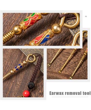Cabilock Ear Wax Removal Tools - 3Pcs Spoon Necklace Set for Adults - Ear Curette and Scoops Earwax Catcher - Tiny Measuring Spoons Included - Buy Online on GoSupps.com