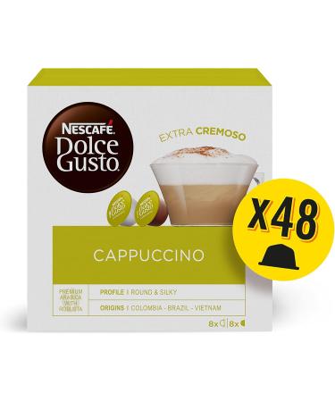 Nestle Cafe Dolce Gusto Cappuccino (3 x 16 capsules) - Buy Online on GoSupps.com