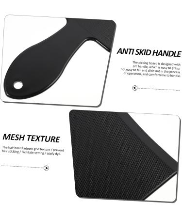 MAGICLULU 2 Sets Hair Coloring Board Salon Hairdressing Tool Hair Coloring Tool Salon Hair Dye Kit Hair Dying Board Balayage Board Kit Hair Dyeing Supplies Plate Comb Bangs Plastic - Buy Online on GoSupps.com