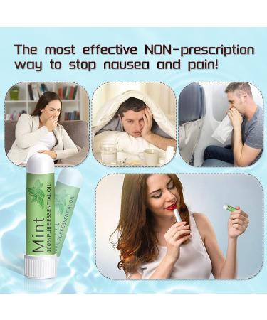 Hion Nausea Relief Inhaler - Grapefruit & Mint | 100% Natural Essential Oils - Buy Online on GoSupps.com