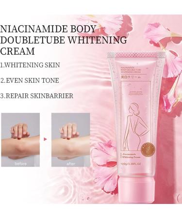 QPASRLAL Natural Moisturizing Body Lotion Whitening Body Lotion Whitening Body/Face Cream Niacinamide Whitening Moisturizer Niacinamide Whitening Moisturizer - Buy Online on GoSupps.com