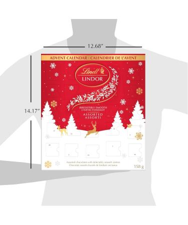 Lindt Lindor Assorted 2022 Chocolate Advent Calendar 158 Grams - Buy Online on GoSupps.com