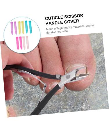 Healeved 15 Pairs Cuticle Nipper Handle Sleeve Pedicure Protection Cap - Buy Online on GoSupps.com