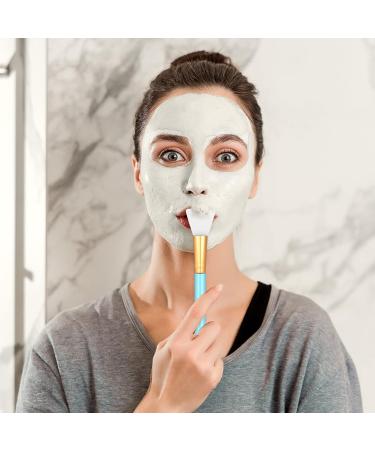 Molain Mask Brush Face Applicator Silicone Skincare Lotion Cream Fan Tools Cosmetic Spatula Brushes Applying Set Makeup Aesthetic Facials Esthetician Body Skin Self Care Products for Girls (6 PCS) - Buy Online on GoSupps.com