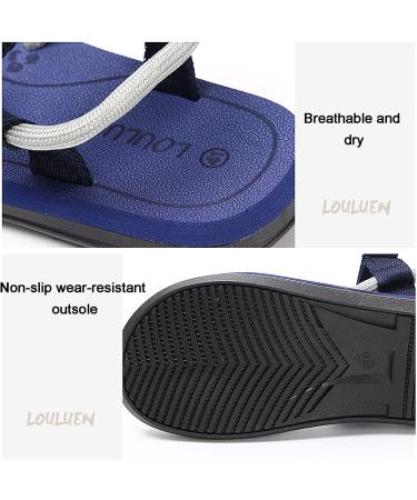 CLSQLXYJZC Men's Summer Toe Separate Flat Flip Flops for Plantar Fasciitis Correction - Brown, 24cm - Buy Online on GoSupps.com