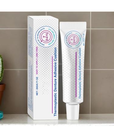 GkgWuxf Powerful Denture Adhesive Cream Denture Seal Cream that Provides Firm Posture Strong Grip Comfortable Wearable Denture Accessories - Buy Online on GoSupps.com